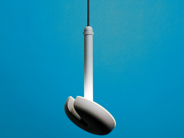 CABRIOLETTE - LED swivel die cast aluminium pendant lamp by Martinelli Luce - view 3
